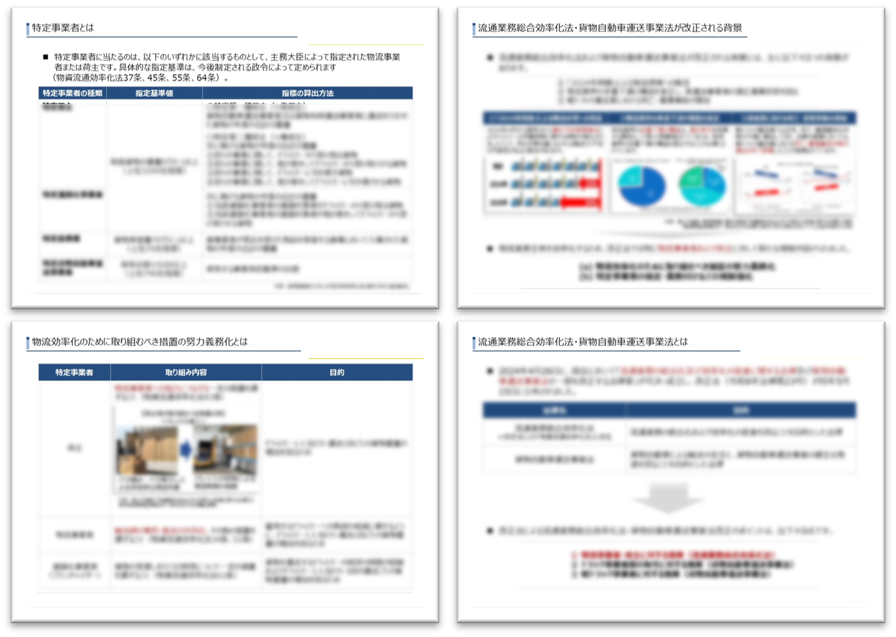 2025年4月施行｜貨物量でどうかわる？特定事業者の基準・義務・取り組み事項